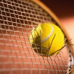 Tennis Racket Broken by Tennis Ball